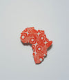 Africa Design Pin