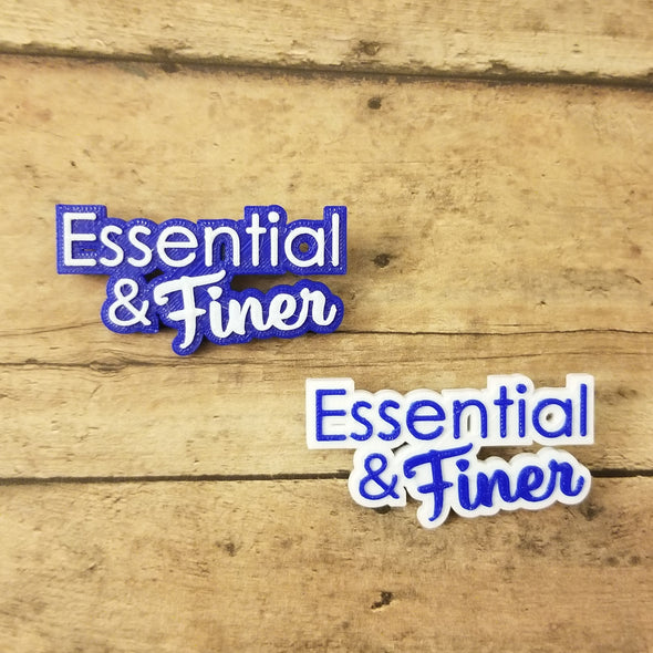 Essential & Finer pin
