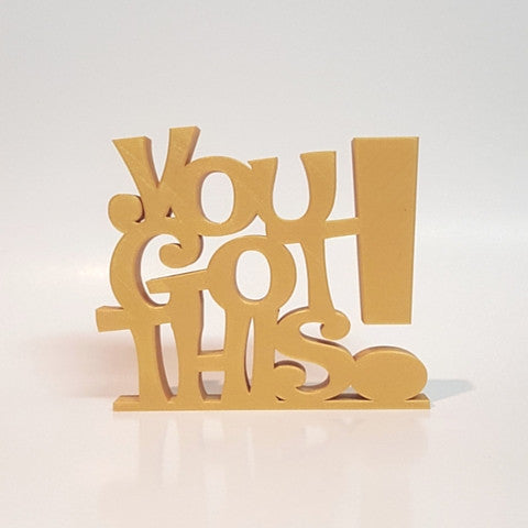 You Got This! Word Art