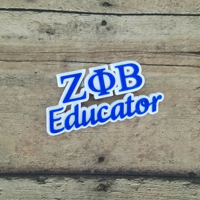 Zeta Phi Beta Educator Pin - Inventory